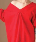 Bluză cu croi lejer FUNKY BLOUSE, roșu