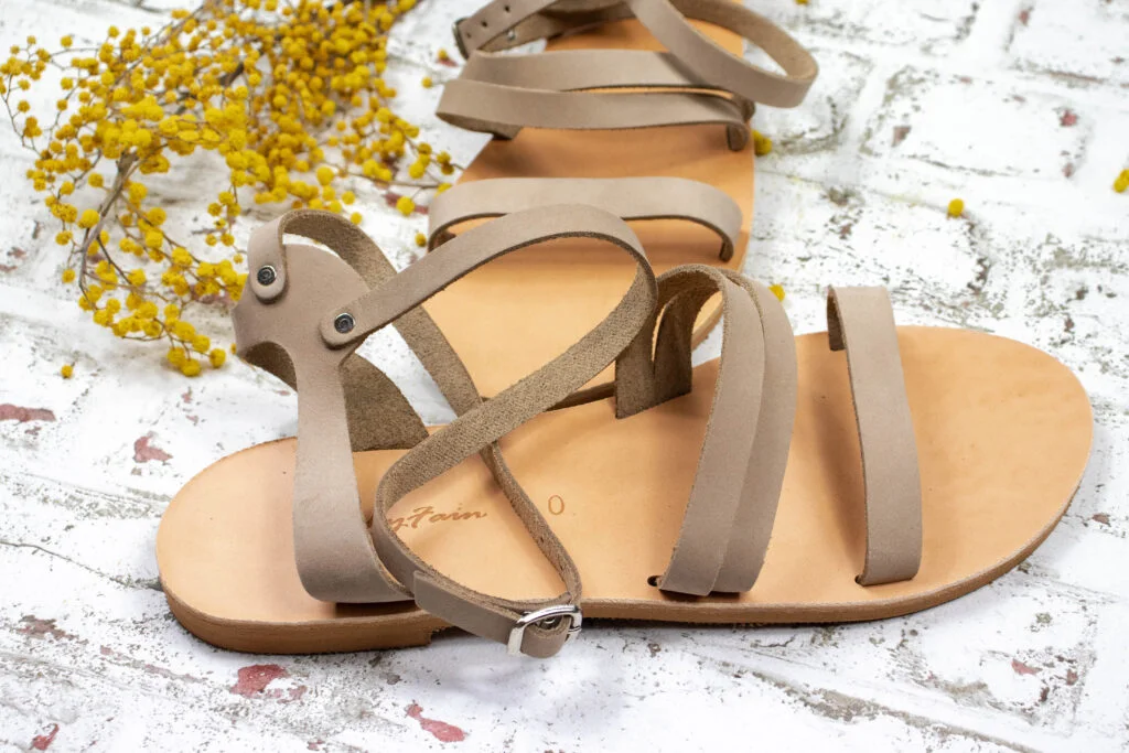 Sandale nude talpa joasa FUNKY GLAM | FUNKYFAIN